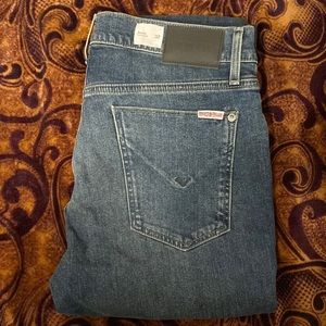 Men’s Slim Straight Blue Hudson Jeans. W32 L32